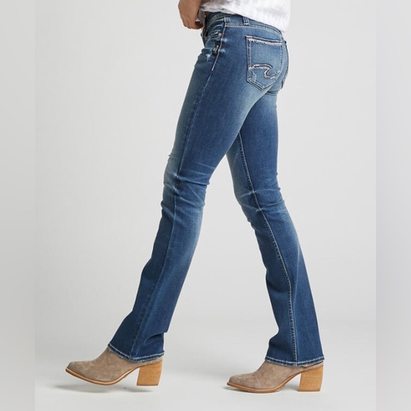 Silver Tuesday 17 1/2, low rise slim bootcut jeans - Picture 12 of 16